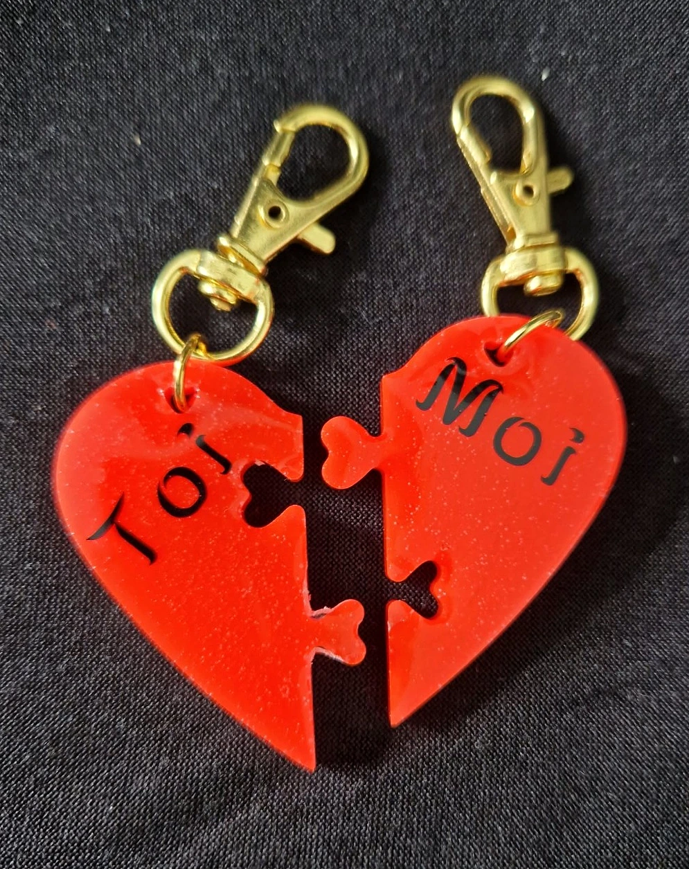 Photographie originale de Sonia : Porte-clés Duo Toi & Moi